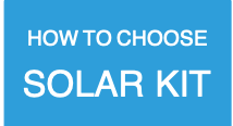 How to choose a solar kit