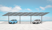 Solar carport mount 32 panels